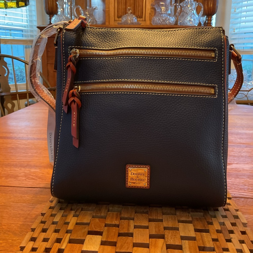 Dooney & Bourke Large Peyton Triple Zip  Crossbody